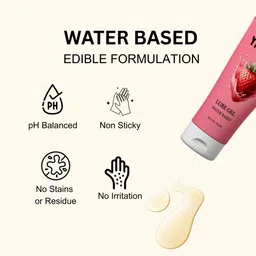 yim yim Strawberry Pleasure Gel – Smooth Water-Based Lube for Intimate Comfort Lubricant image 5