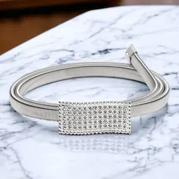 dressberry Women Silver Metal Belt-picture-10