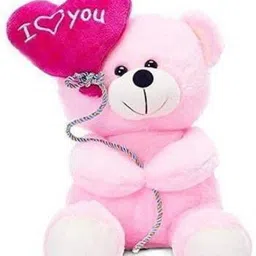 emporium I Love You Balloon Teddy Bear Mini Toys Kids Play Soft Toys - 23.5 cm (Pink) - 23.5 cm (Pink) - 23.5 cm-picture-13