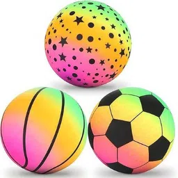 dmain Kids Multicolor Soft Play Ball | Indoor & Outdoor Fun Sports Toy Baseball-picture-32