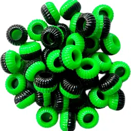 harry enterprises BLACK & GREEN 10 PCS Pigeon Sound Foot Ring Bird Shoulder Guard-picture-23