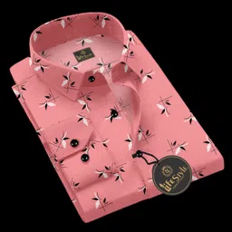 shubhflax Men Regular Fit Printed Spread Collar Casual Shirt-picture-12