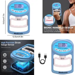 innosol Hand Grip Strength Dynamometer Digital EH-108 Model 120 Kg Medical Reacher & Grabber-picture-43