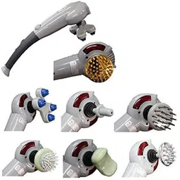 R A Products All-in-One Pain Relief Magic 8 Interchangeable Attachments Corded Electric Massager Head, Neck, Shoulder, Back, Leg, Foot Ideal for Men & Women Massager image 2