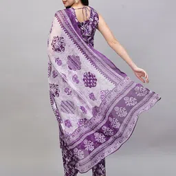 lamba creations Women Pure Cotton Kurti Pant Dupatta Set image 2