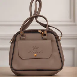 ss fashion hub Brown Women Sling Bag SSF-picture-21