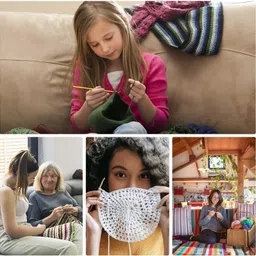 sassy beauty Polished Aluminum Crochet Hooks for Smooth Yarn Flow image 3