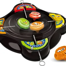 rainbow riders Cool Top Spinning Battle Game Funny Emoji Launchers Super Disk 4 Spinners Party & Fun Board Game-picture-27