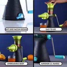 hexar Premium Heavy Duty Plastic Fruit and Vegetable Juicer 25 W Juicer image 2