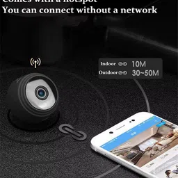 OSQD Best Hidden WiFi CCTV 2025 – Spy Cam 1080P HD with Audio Security Camera image 4