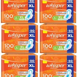 whisper Choice Ultra 100% Stain Protection (36 Pads) Sanitary Pad-picture-13