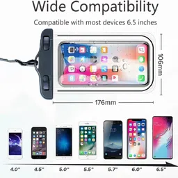 comfortinglives Pouch for Mobile Rain Protection Pouch Safe Storage During Rain image 2