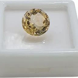 Sahiba Gems Yellow Cut Natural Citrine Gemstone image 2