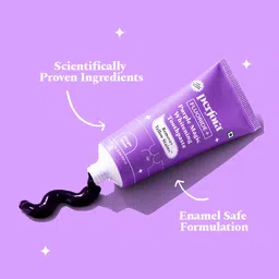 perfora Purple Whitening Toothpaste, Color Corrector Formula, SLS Free Toothpaste image 2