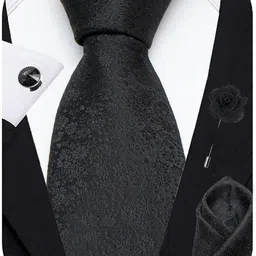 AXLON Silk Cufflink & Tie Pin Set image 4