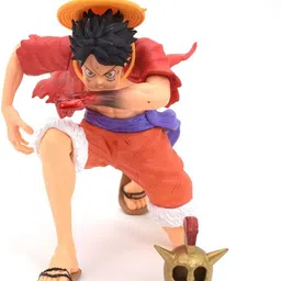 One Piece Monkey D Luffy Action Figure Height-12.5cm (Luffy bent hand)-image-14