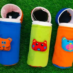 adriel bringing joy Baby Feeding Cotton Bottle Cover-250ml -Pack of 3(Multicolor)-picture-25