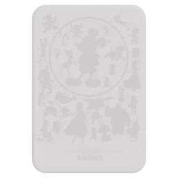 belkin D100 Mickey 5000 mAh 7.5W Fast Charging Power Bank (1 USB Type C Port, Overcharge Protection, Silver) image 4