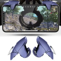 ankSONline Mobile Gaming Controller Button Works with Pubg Mobile, Free Fire, Call of Duty, Fornite and All Other Mobile Shooting Games (1 Pairs ) Gaming Accessory Kit image 2