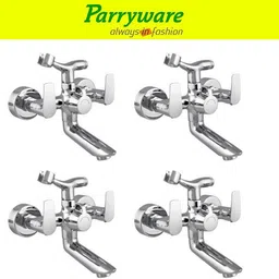 parryware Primo Wall Mixer with Crutch For hand Shower Provision set of 4 pic 082 Wall Mixer with hand Shower Provision Wall Mixer Faucet-picture-23