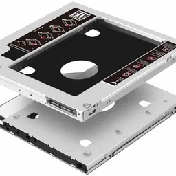 Paruht Caddy Opulent SATA 2ND SSD HDD 12.7mm 512 GB Laptop Silver, 1P SATA Internal Solid State Drive (SSD) (12.7mm 2.5'' for Internal Hard Drive SSD HDD 2.5 Inch for Internal Drive)-picture-15