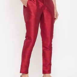 dda Men’s Silk Blend Fit – Ethnic Party & Wedding Wear Pants, Comfortable & Stylish Men Pyjama image 3