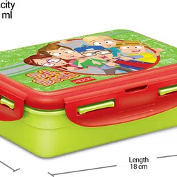 milton Premium MINI FUN TREAT STEEL with One Year Warranty 1 Containers Lunch Box image 5