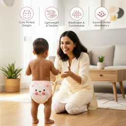 baby moo Kitty Reusable Cloth Toddler Training Pants image 5