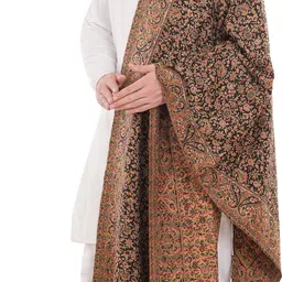 manra Wool Printed Men Shawl image 2