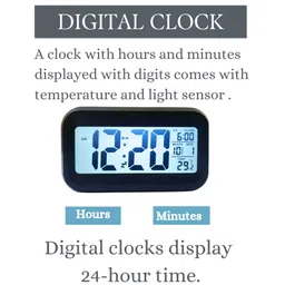 neeb Digital Black Clock image 3