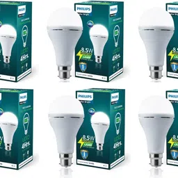 philips 8.5W Rechargeable Emergency Inverter LED Bulb (Pack of 6) with backup upto 4 hrs Bulb Emergency Light-picture-20