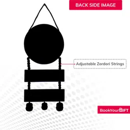 bookyourgift Divine Wooden Wall Hanging: Lord Jagannatha, The Cosmic Deity of the Universe image 5