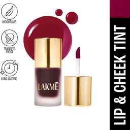 lakmé 9to5 Double Duty Lip & Cheek Water Stain RubyGlow - 9ml-picture-16