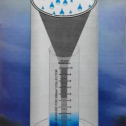 mitrolia Rain Gauge Complete with Measuring Jar and Funnel Rain Guage Barometer-picture-24