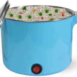 modexaglobal Multifunction Cooking Pot Noodle Maker Egg Boiler for Home, Office and Travel Food Steamer, Rice Cooker, Travel Cooker image 2