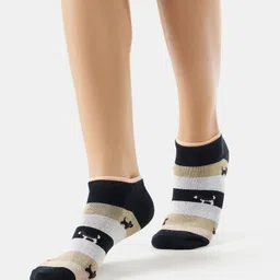 jockey 7480 Compact Cotton Stretch Women Printed Low Cut image 4