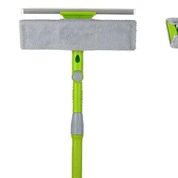 shree sant enterprise 3in1 Window Glass Cleanig Wiper,Solar Panel Cleanig brush,Bathroom Cleaner Brush Microfibre Wet and Dry Brush image 2