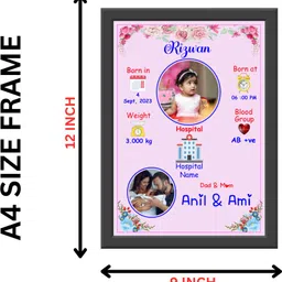 sfg MDF Wall Photo Frame image 3