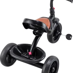 maaluv Tricycle Dual Storage Basket Tokri With Bell Safety Guardrail Seat_Model_ML 105_for Kids|Boys|Girls Age Group 2-5 Years Tricycle image 3