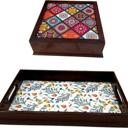 angira handicrafts wooden tray with wooden box AHS-TB00135_1310 H97 Tray-picture-31