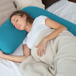 texlux Microfibre Solid Pregnancy Pillow Pack of 1 image 3