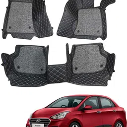 arneja trading company Leatherite 7D Mat For Hyundai Xcent image 1