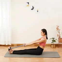 quick fit Fitness Slimming Equipment,Pull Rope Single Spring Tension Foot Pedal Situp for Ab Exerciser image 2