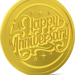 aspect bullion & refinery Happy Anniversary HA-D3-005 24 (995) K 8 g Gold Coin-picture-35
