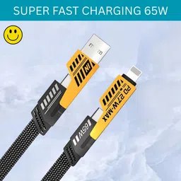 Tirumala 4-in-1 Cable 1 m 4 IN 1 Braided Multi Functional Fast Charging Cable with Fast Data TransferT444-image-77