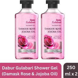 dabur gulabari Body Wash Shower Gel (Combo Pack) - Damask Rose & Jojoba Oil | 100% Soap free-picture-25