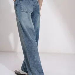 tokyo talkies Women Boot-Leg Mid Rise Blue Jeans image 2