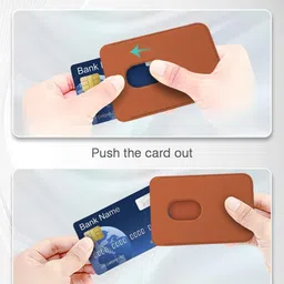 mizi MagSafe Magnetic Wallet Vegan Leather Slim 3 Cards Mobile Holder image 4