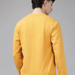 park avenue Men Full Sleeve Solid Sweatshirt image 4