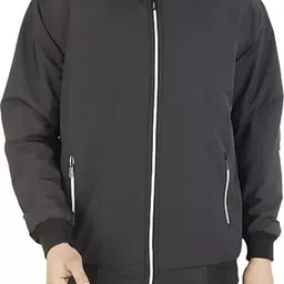 MAARVIK WNC_BLACK_XL Solid Men Wind Cheater-picture-26